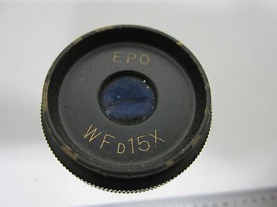 MICROSCOPE PART EYEPIECE EPO WFD15X OPTICS #R2-07