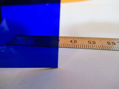 OPTICAL BG-4 BLUE GLASS FILTER LASER OPTICS AS PICTURED R5-A-82