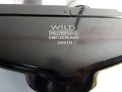 WILD HEERBRUGG SWISS M20 HEAD MICROSCOPE PART OPTICS AS PICTURED &96-36