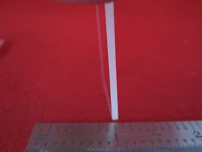 OPTICAL LENS OR WINDOW RECTANGLE LASER OPTICS 1"X2" #4-146 BIN#4