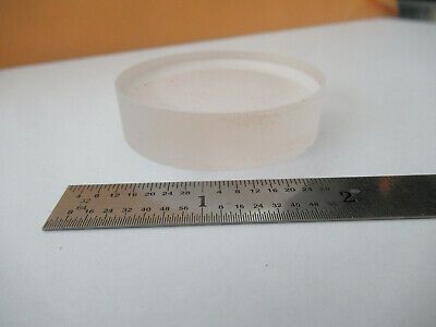 OPTICAL FLAT FUSED SILICA 2" DIAMETER LASER OPTICS AS PICTURED &F5-A-05