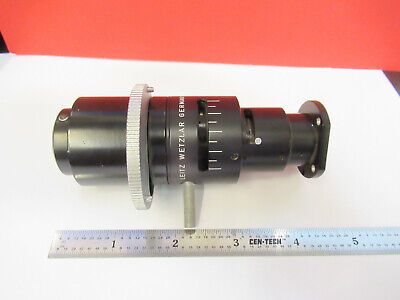 LEITZ GERMANY ASSEMBLY FILTER of VERTICAL ILLUM MICROSCOPE AS PICTURED #4B-A-02