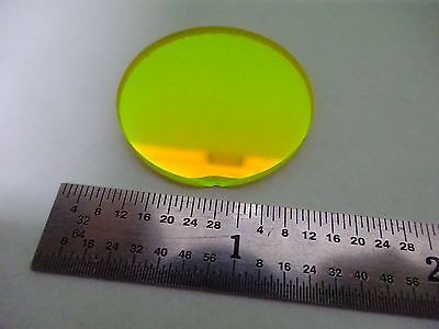 MICROSCOPE PART ZEISS GERMANY DICHROIC GREEN FILTER OPTICS AS IS BIN#X9-A-65