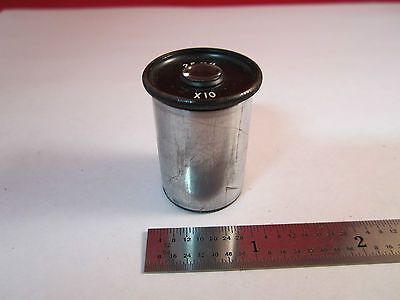 VINTAGE MICROSCOPE EYEPIECE 25 mm x10 OPTICS  BIN#5M