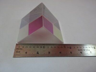 OPTICAL GLASS PRISM OPTICS AS IS &51-A-05