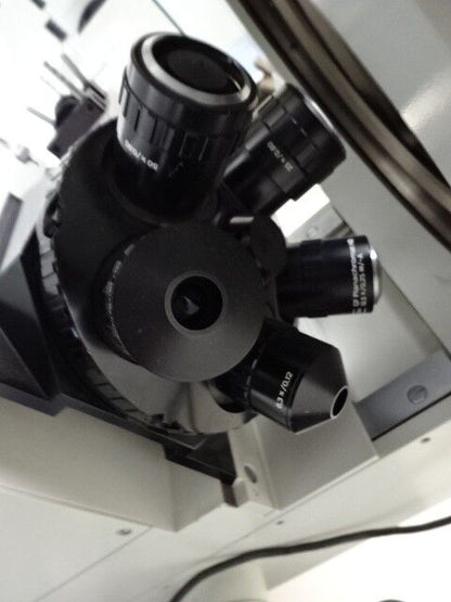 METALLOGRAPH INVERTED MICROSCOPE LECO NEOPHOT 32  FIVE OBJECTIVES AS IS #LOB