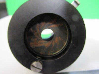 WILD HEERBRUGG SWISS M11 CONDENSER + IRIS MICROSCOPE PART AS PICTURED &Q9-A-08