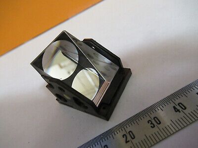 LEICA GERMANY DMRB GLASS PRISM HEAD OPTICS MICROSCOPE PART AS PICTURED R7-A-53