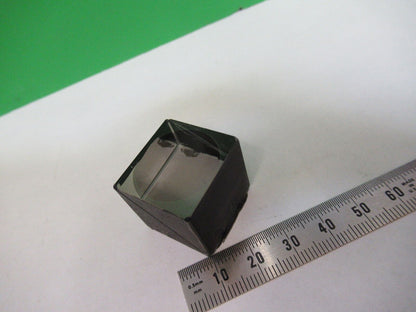 ZEISS PRIMO HEAD BEAM SPLITTER CUBE GLASS MICROSCOPE PART AS PICTURED #R7-B-67