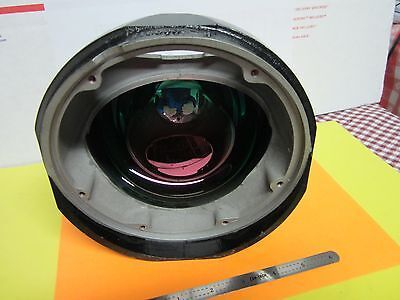 HUGE OPTICAL SILICON WINDOW MOUNTED LENS DOME LASER OPTICS AS IS BN#LAB