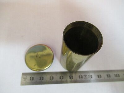 ANTIQUE BRASS WATSON UK 1860s EMPTY CAN MICROSCOPE PART AS PICTURED &F6-B-13