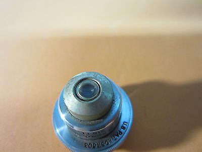 MICROSCOPE PART OBJECTIVE BAUSCH LOMB 5.5 mm  OPTICS BIN#21