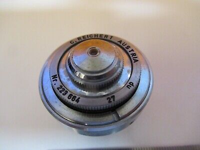 REICHERT AUSTRIA DIC OBJECTIVE 27 np MICROSCOPE PART OPTICS AS PICTURED &A4-A-49