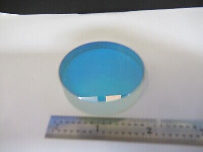 FOR PARTS OPTICAL COATED LENS [coating damaged] OPTICS AS PICTURED &W2-B-15