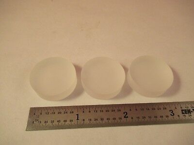 LOT 3 EA GLASS PRE-FORMS FOR LENSES PRO OPTICS &H1-B-16