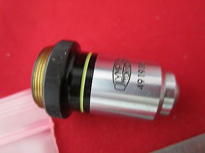 MICROSCOPE OBJECTIVE OPTICS OLYMPUS JAPAN 40X #2-136