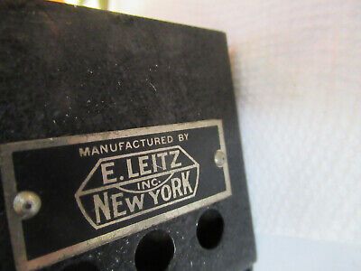 ANTiQUE LAMP LEITZ WETZLAR ILLUMINATOR WORKS MICROSCOPE PART AS PICTURED F9-A-61