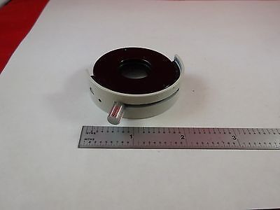 MICROSCOPE PART LEITZ WETZLAR GERMANY IRIS DIAPHRAGM OPTICS AS IS BIN#C9-A-08