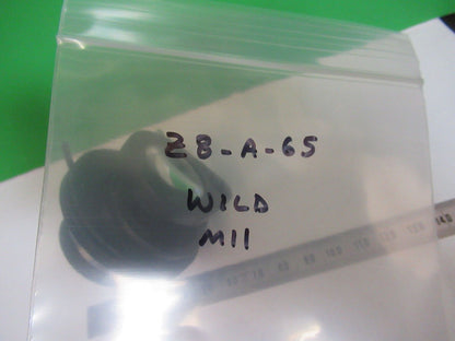 WILD HEERBRUGG M20 CONDENSER + IRIS BINO  MICROSCOPE PART as pictured Z8-A-65