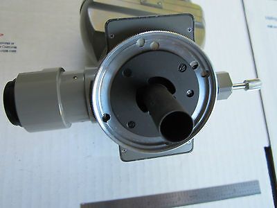 OLYMPUS JAPAN MICROSCOPE PART HEAD  EYEPIECE HOLDER WITHOUT OPTICS AS IS