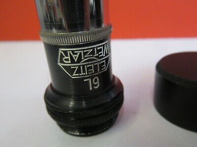 ANTIQUE ERNST LEITZ "6L" OBJECTIVE 45X MICROSCOPE PART AS PICTURED &F6-A-62