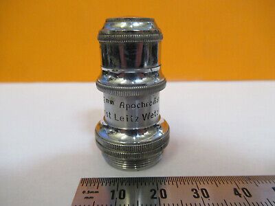 ANTIQUE ERNST LEITZ APO 2mm OBJECTIVE MICROSCOPE PART AS PICTURED &P9-A-42