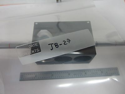 MICROSCOPE PART LEITZ LEICA POLYVAR DIC SLIDE 500281 OPTICS AS IS BIN#J8-27