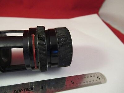 WILD HEERBRUGG SWISS MIRROR + IRIS DIAPHRAGM MICROSCOPE PART OPTICS &J9-B-09