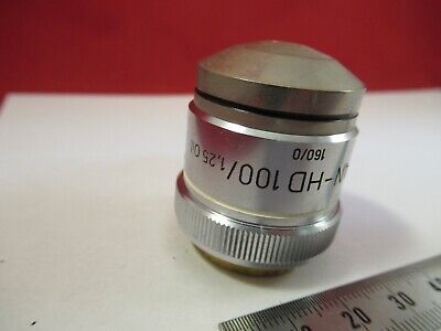 ZEISS GERMANY OBJECTIVE 100X EPIPLAN OPTICS MICROSCOPE PART AS PICTURED &12-A-21