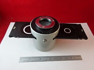 MICROSCOPE PART ZEISS GERMANY IM405 FILTER 465224 DARK PHASE OPTICS AS IS #88-43