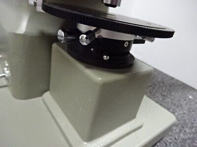 POLARIZATION MICROSCOPE POL OPTICS ROTATABLE TABLE OPTICAL STEREO MICROSCOPE