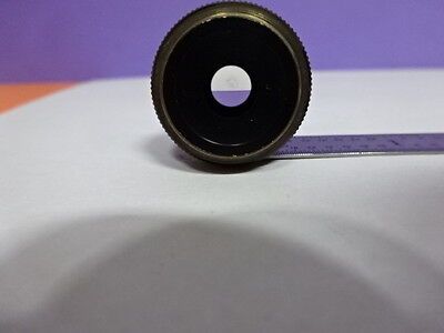 CARL ZEISS GERMANY OBJECTIVE PLAN 10X OPTICS MICROSCOPE PART AS PICTURED &Z4-16