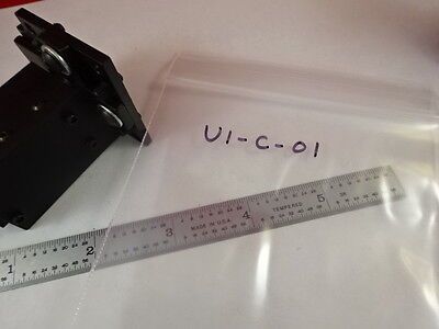 OPTICAL BLOCK FIBER OPTIC ATTACHMENT INTERNAL LENS LASER OPTICS AS IS B#U1-C-01