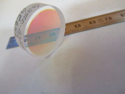 OPTICAL FLAT 532nm DICHROIC MIRROR FILTER HP OPTICS AS PICTURED hp-g2500