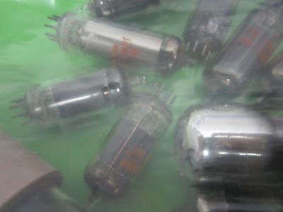 LOT VACUUM TUBES HAMMARLUND SP-600 JX-16 HAM VINTAGE RADIO BIN#M4-05