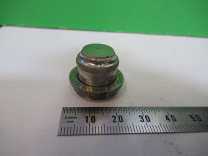 ANTIQUE ERNST LEITZ APO 2mm  OBJECTIVE MICROSCOPE PART AS PICTURED #H3-A-62