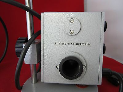 MICROSCOPE PART LEITZ WETZLAR GERMANY LAMP ILLUMINATOR ii BIN #4