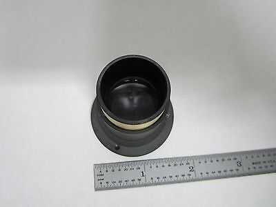 MICROSCOPE PART ZEISS GERMANY MOUNTED  LENS OPTICS AS IS BIN#Q8-53