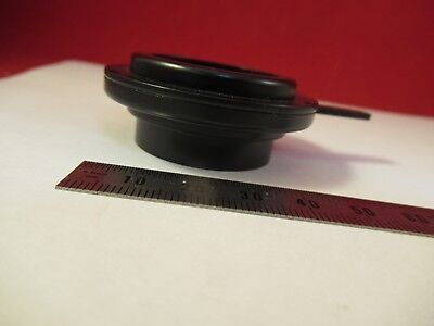 OPTICAL MECHANICAL IRIS DIAPHRAGM ASSEMBLY OPTICS MICROSCOPE AS PICTURED 39-A-32