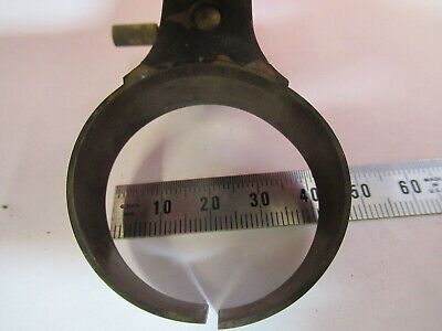 ANTIQUE BAUSCH LOMB RARE CONDENSER HOLDER MICROSCOPE PART AS PICTURED #vB7-A-22