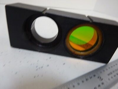 MICROSCOPE PART DICHROIC FILTER SLIDE OPTICS AS IS BN#N6-95