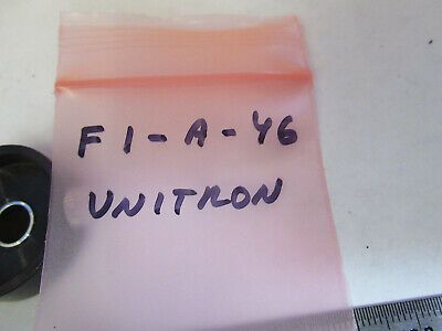 UNITRON JAPAN OPAQUE DARK FILTER ?? MICROSCOPE PART AS PICTURED &F1-A-46