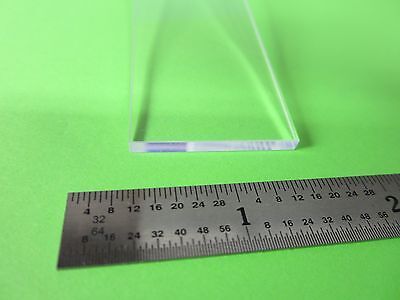 OPTICAL LONG PRECISION GLASS SLAB LASER OPTICS BIN#36-36