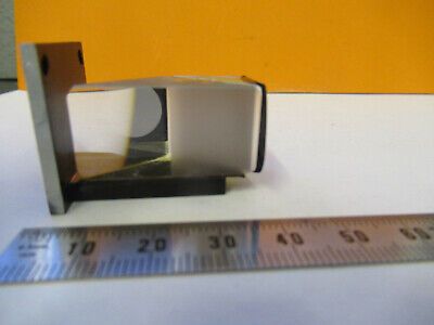 GLASS OPTICAL PRISM OPTICS MICROSCOPE PART AS PICTURED P9-A-72