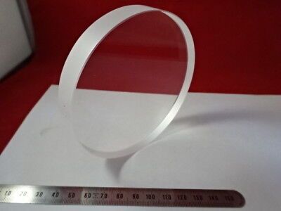 ZYGO OPTICAL FLAT FUSED SILICA 4" DIA UNCOATED 1/10 wave LASER OPTICS &6-A-32