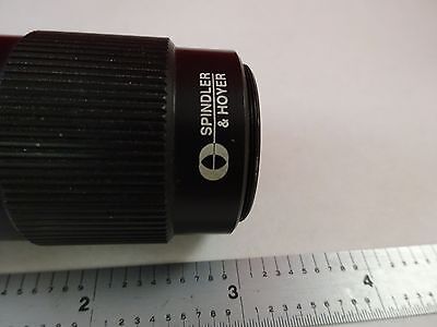 SPINDLER HOYER MOUNTED LENS OPTICS AS IS BIN#K9-B-22