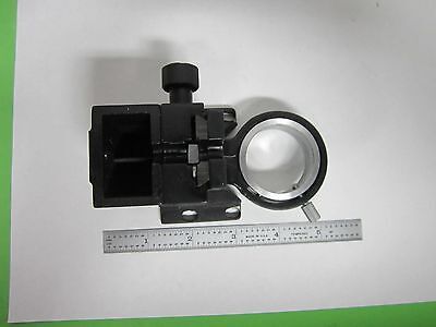 MICROSCOPE PART BAUSCH LOMB CAMBRIDGE CONDENSER HOLDER AS IS BIN#Q6-12