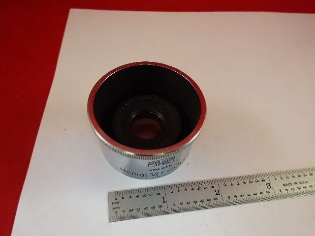 CARL ZEISS JENA HOMAL VI 396975 EYEPIECE MICROSCOPE PART OPTICS AS IS &33-A-63