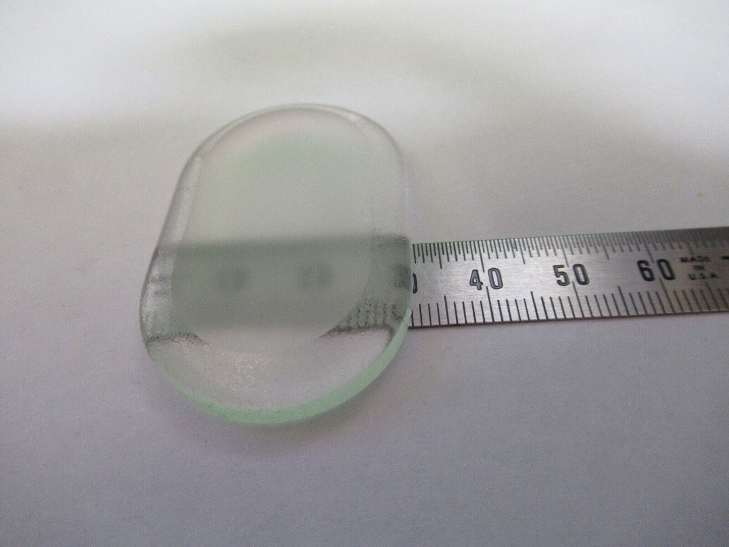 OPTICAL PRE-FORM RACETRACK GLASS for MIRROR uncoated OPTICS AS PICTURED Z5-C-38