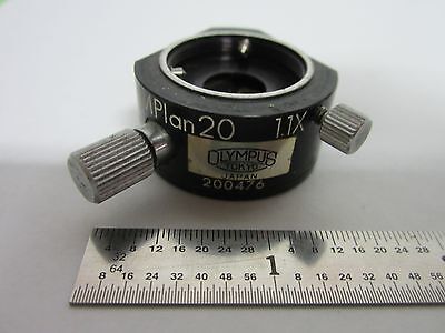 OPTICAL MICROSCOPE OLYMPUS MPLAN 20X DIC PRISM for OBJECTIVE OPTICS BIN#F4-22